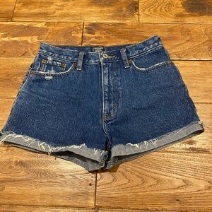 Abercrombie & Fitch Blue Jean Shorts